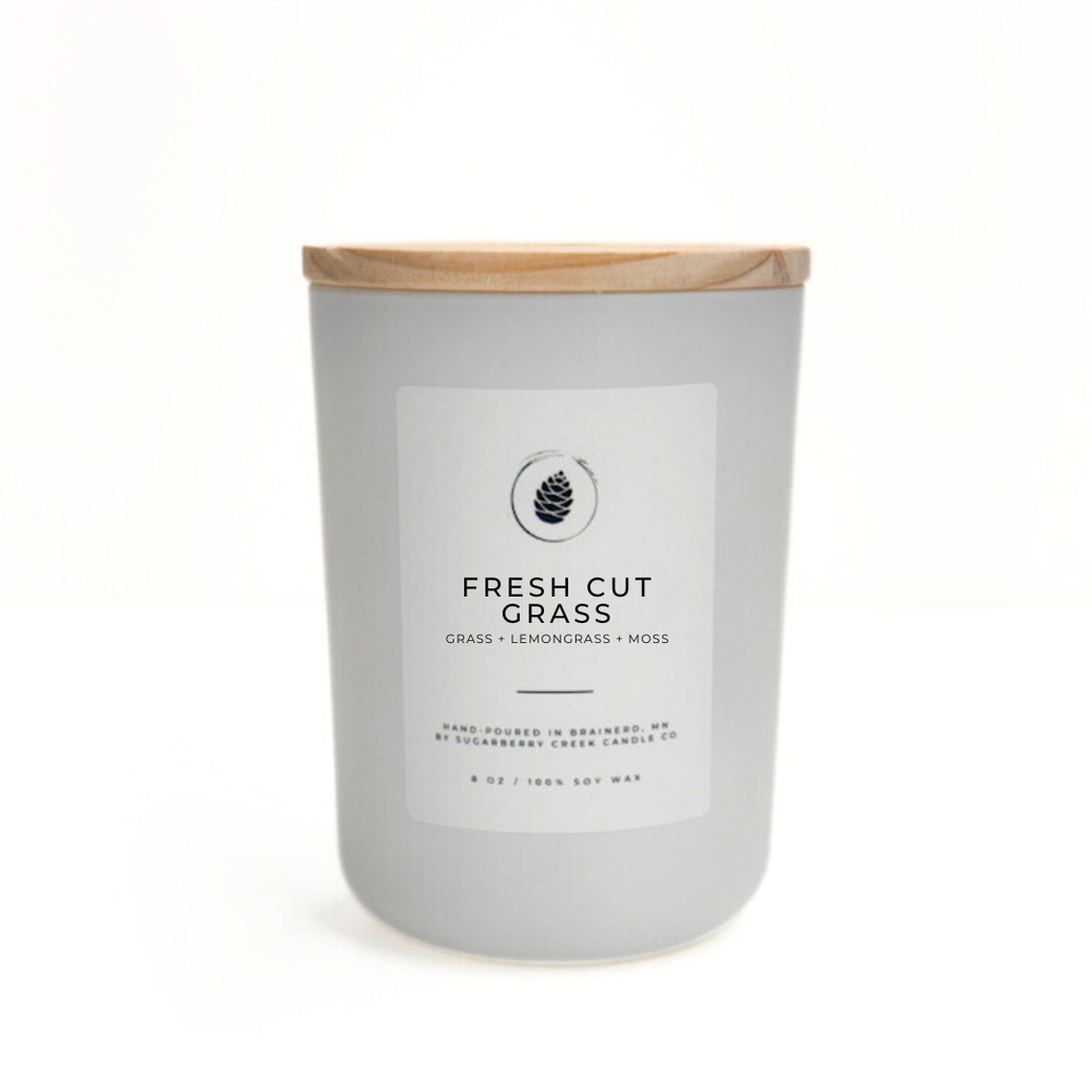 Fresh Cut Grass Soy Wax Candle