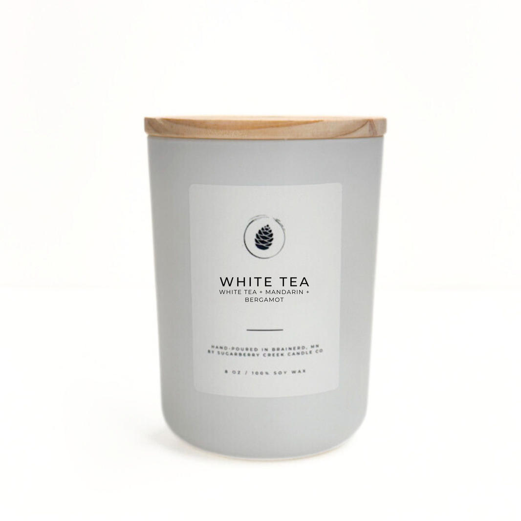 White Tea Soy Wax Candle