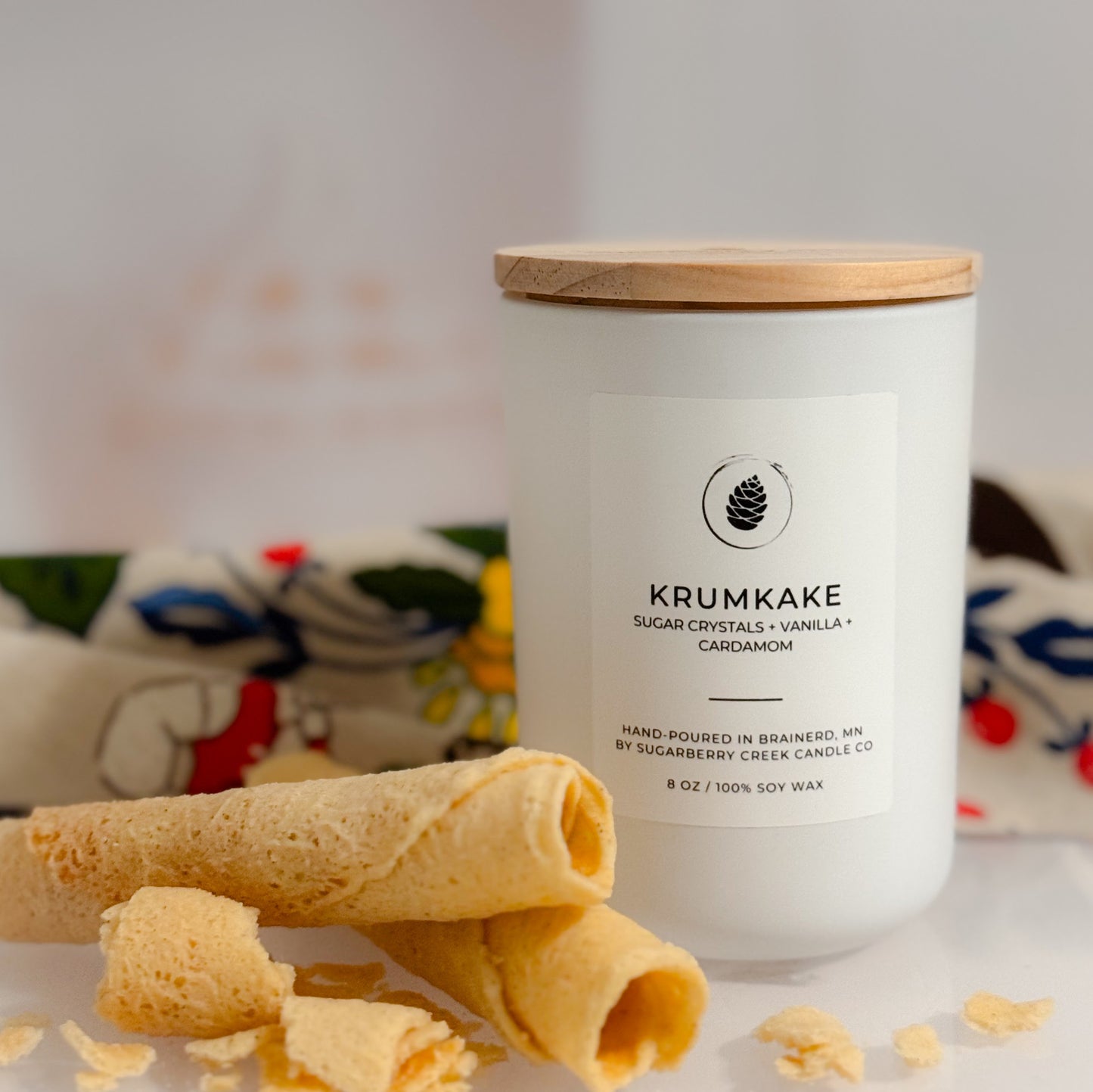 Krumkake Soy Wax Candle