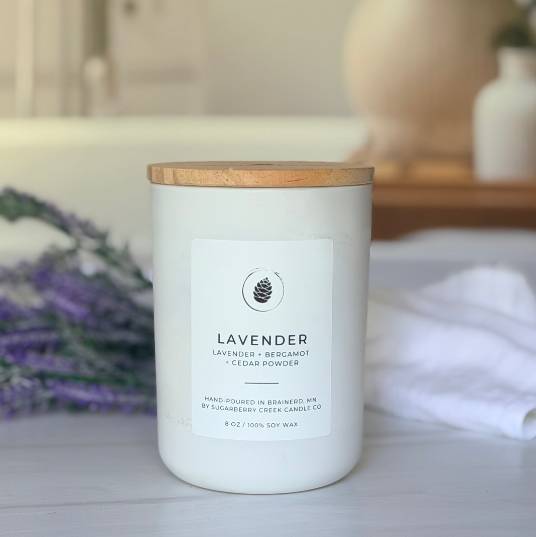 Lavender Soy Wax Candle