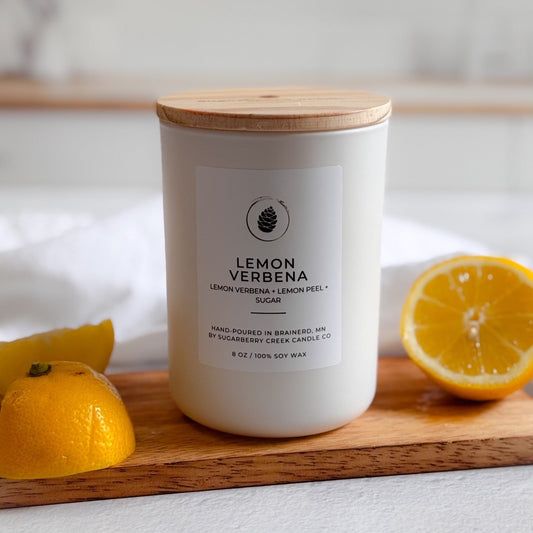 Lemon Verbena Soy Wax Candle