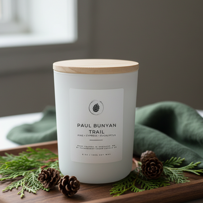 Paul Bunyan Trail Soy Wax Candle