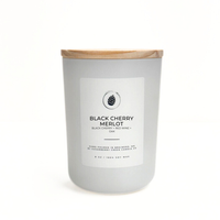 Black Cherry Merlot Soy Wax Candle