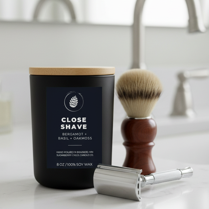 Close Shave Soy Wax Candle