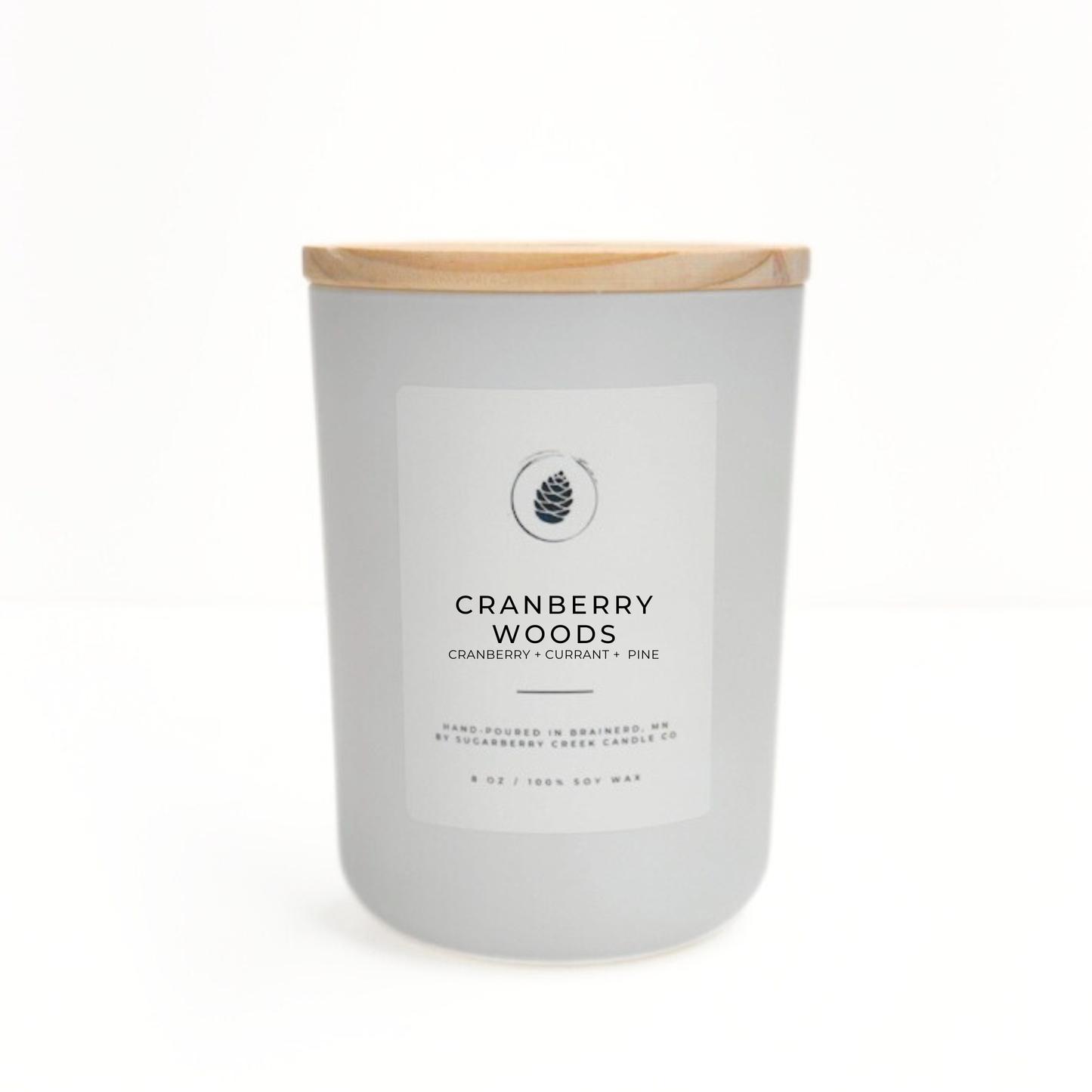 Cranberry Woods Soy Wax Candle
