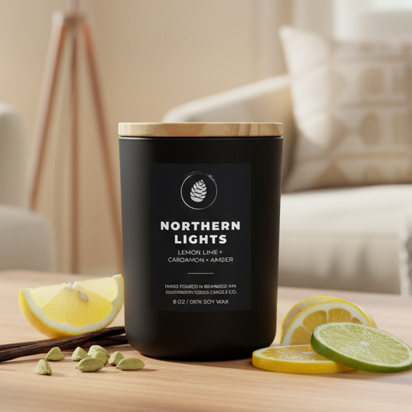 Northern Lights Soy Wax Candle