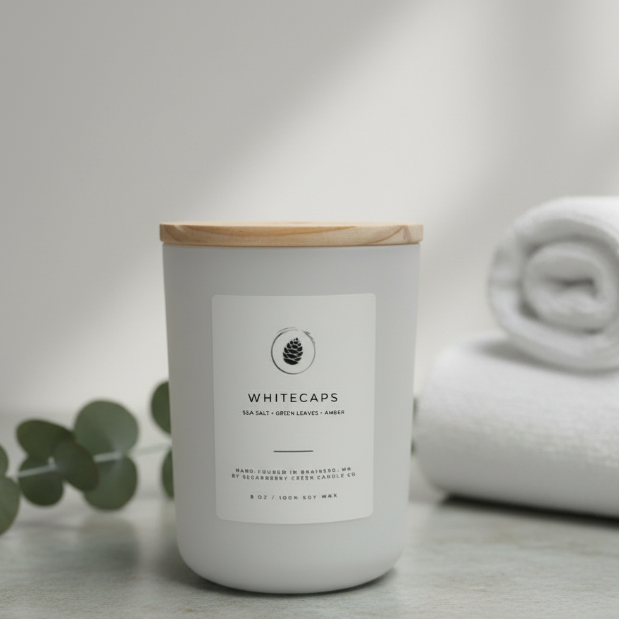 Whitecaps Soy Wax Candle
